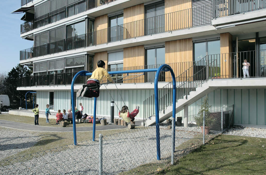 Steinacker, Spielplatz Kindergarten