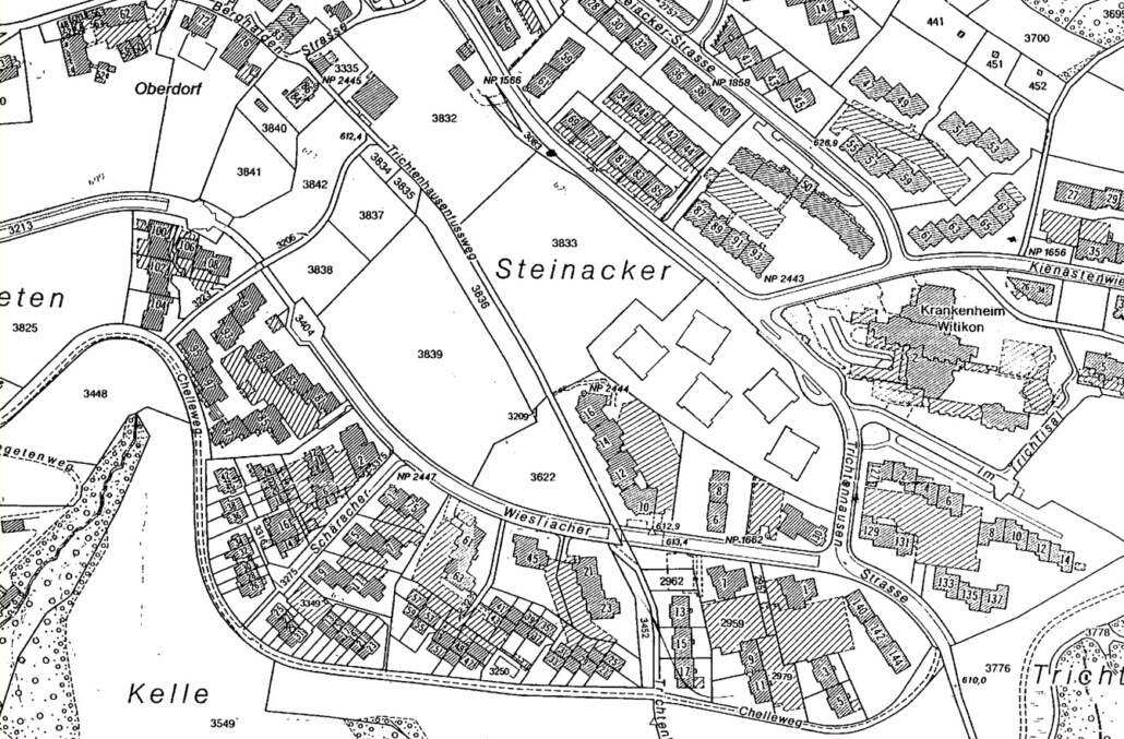 Steinacker, Lageplan